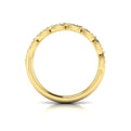 14kt Yellow Gold Diamond Stackable Wedding Band