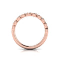 14kt Rose Gold Diamond Stackable Wedding Band