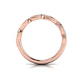 14kt Rose Gold Diamond Stackable Wedding Band