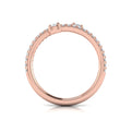 14kt Rose Gold Diamond Stackable Wedding Band