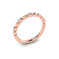 14kt Rose Gold Diamond Stackable Wedding Band