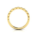 14kt Yellow Gold Diamond Stackable Wedding Band