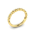 18kt Yellow Gold Diamond Stackable Wedding Band