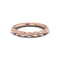 14kt Rose Gold Diamond Stackable Wedding Band