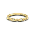 14kt Yellow Gold Diamond Stackable Wedding Band