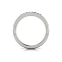 14K White Gold Diamond Stackable Wedding Band