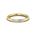 14kt Yellow Gold Diamond Stackable Wedding Band