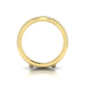 18kt Yellow Gold Diamond Wedding Band Enhancer
