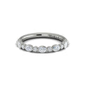 14K White Gold Diamond Stackable Wedding Band