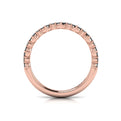 14kt Rose Gold Diamond Stackable Wedding Band
