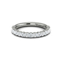 14K White Gold Diamond Stackable Wedding Band