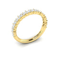 14kt Yellow Gold 0.75ct Diamond Stackable Wedding Band