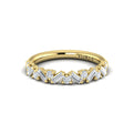 14kt Yellow Gold 0.7ct Diamond Stackable Wedding Band