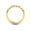 14kt Yellow Gold 0.7ct Diamond Stackable Wedding Band