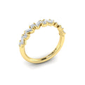 14kt Yellow Gold 0.7ct Diamond Stackable Wedding Band